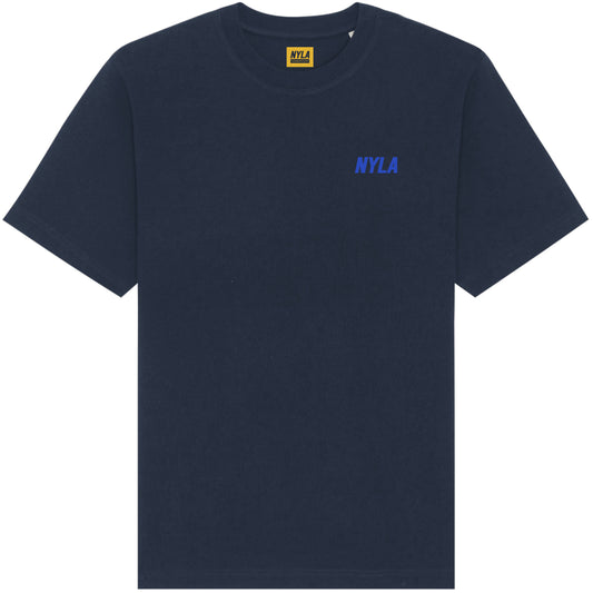 Nyla Logo Navy T-shirt
